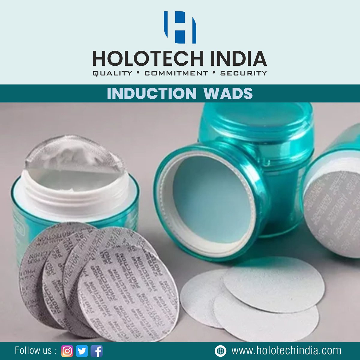 Need Induction Wads? 
Contact us for more details and get best quotation from us. 

📧: holotechindia@gmail.com 

#holotech #india #holotechindia #inductionwads #wads #seal #stickers #hologram #print #experts #originals #holograms #hologramsticker #security #securitysystem