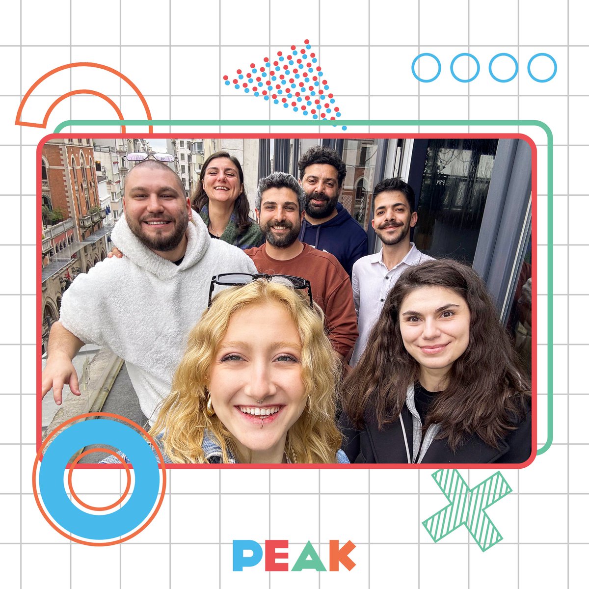 Yeni dönem stratejisini tamamlamış, projelerine onay almış Peak canavarları geleceğe nasıl bakar? İşte böyle! 🤩 #PeakOnAir #BestTeamEver