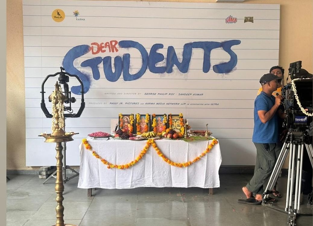 #NivinPauly and #Nayanthara  reunited for #DearStudents Pooja Started today. .
Directed by @AbGeorge_ and @Sandeepkumark1p 

@NivinOfficial @PaulyPictures @NayantharaU @Rowdy_Pictures