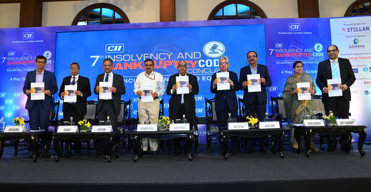 #CIIER hosted the 7th Insolvency & Bankruptcy Code conclave focusing on balancing fairness & equity. An IBC report on the theme was launched, sparking discussions on how the code can reshape corporate turnarounds, boost credit access & fuel entrepreneurship in India. #IBCConclave