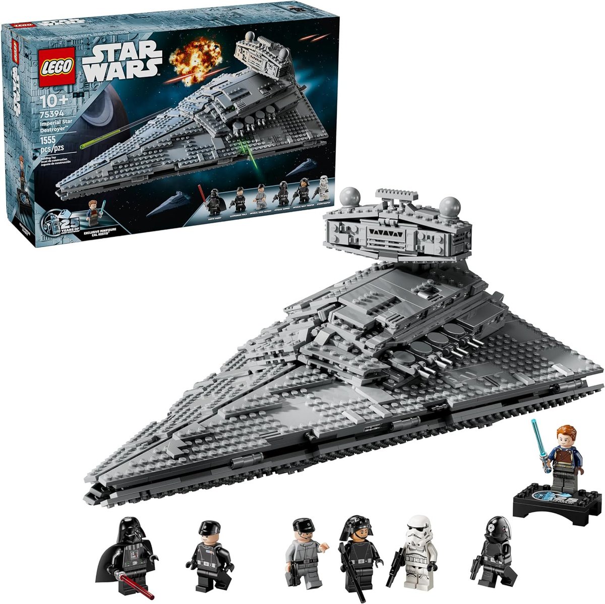 Preorder Now: LEGO Star Wars Imperial Star Destroyer -with Exclusive 25th Anniversary Cal Kestis Minifigure - Buildable Starship Set on Amazon. 

Link: amzn.to/3QVmRNJ

#Ad #LEGO #StarWars #RevengeOfThe5th #Maythe4thBeWithYou #MayTheFourthBeWithYou