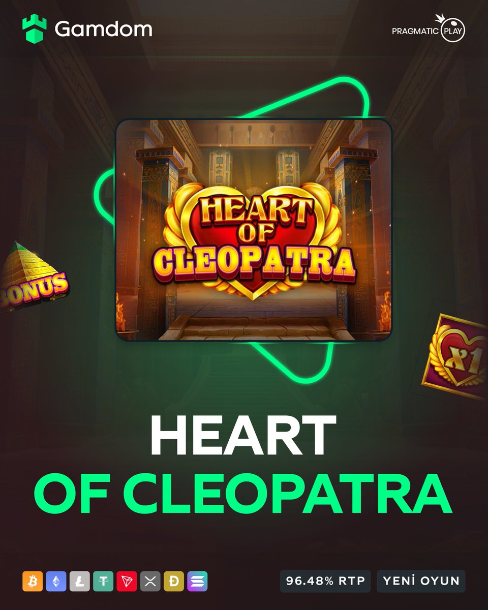 🏺Yeni oyun: Pragmatic Play'den Heart of Cleopatra!🏺

Heart of Cleopatra ile tarih içinde unutulmaz bir yolculuğa hazırlanın! 🌅

Antik Mısır'ın gizemlerini açığa çıkarın ve bahsinizin 10.000 katı kadar efsanevi maksimum kazancı hedefleyin! 💰

Oyunun tadını çıkarmanız için…