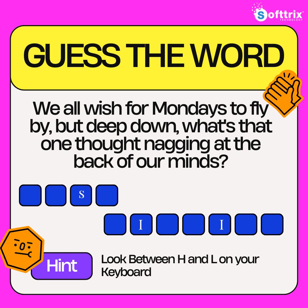 Guess the word!!!  We've hidden a word between the keys on your keyboard. Think you know what it is? Drop your guess in the comments below!
#𝗚𝘂𝗲𝘀𝘀𝗧𝗵𝗲𝗪𝗼𝗿𝗱 #𝗟𝗼𝗼𝗸𝗕𝗲𝘁𝘄𝗲𝗲𝗻𝗧𝗵𝗲𝗞𝗲𝘆𝗯𝗼𝗮𝗿𝗱  #𝗖𝗼𝗺𝗺𝗲𝗻𝘁𝗕𝗲𝗹𝗼𝘄 #𝗙𝘂𝗻𝗤𝘂𝗶𝘇 #𝗦𝗼𝗳𝘁𝘁𝗿𝗶𝘅