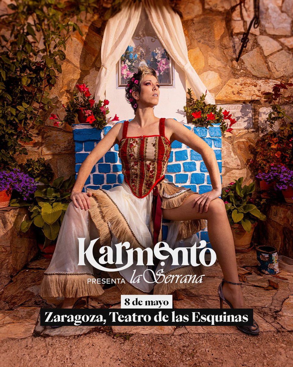 ¡Seguimos girando! Este miércoles estaré presentando 'La Serrana' en Zaragoza. Os espero a las 20:30 en el Teatro de las Esquinas. 🎟 Entradas aquí: teatrodelasesquinas.koobin.com/karmento-la-se…
