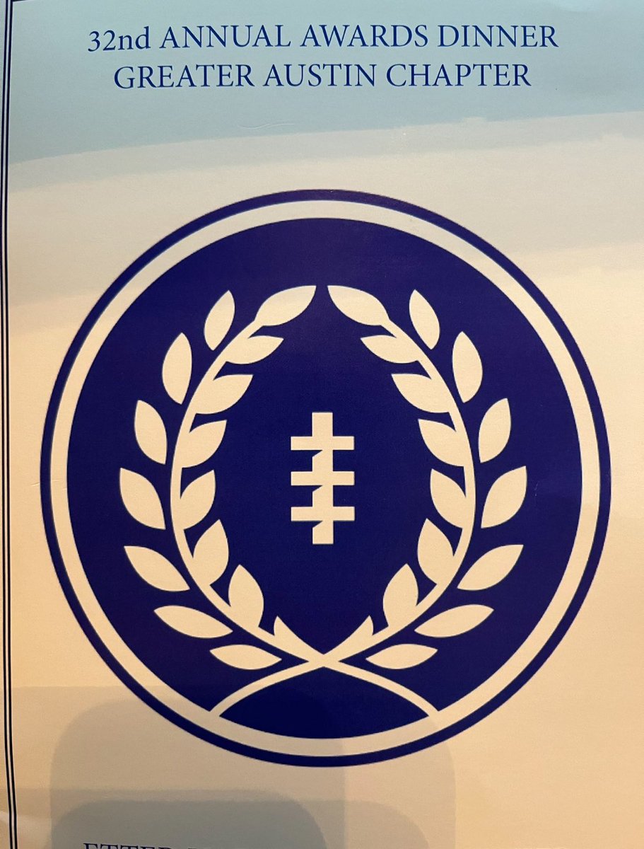 What a great night celebrating this dude at the <a href="/NFFNetwork/">National Football Foundation</a> Banquet. Broke just about every record there is at <a href="/GeorgetownHS/">Georgetown HS</a> and was honored tonight for his academic achievements and his character.  Truly thankful to have been his Coach. <a href="/GTEagleFootball/">Georgetown Football</a> <a href="/AndrewPetter_24/">Andrew Petter</a>