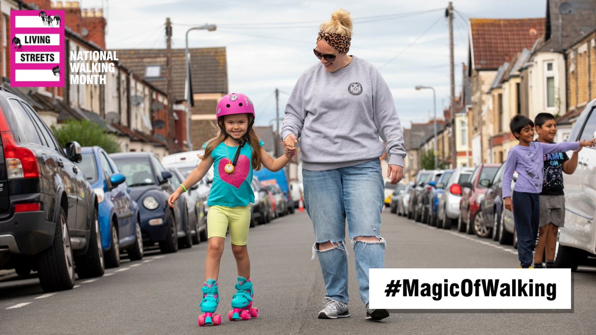 Make the most of the long weekend and enjoy the #MagicOfWalking and wheeling today. Looking for some inspiration? Check out our #Try20 tips. livingstreets.org.uk/try20 #NationalWalkingMonth
