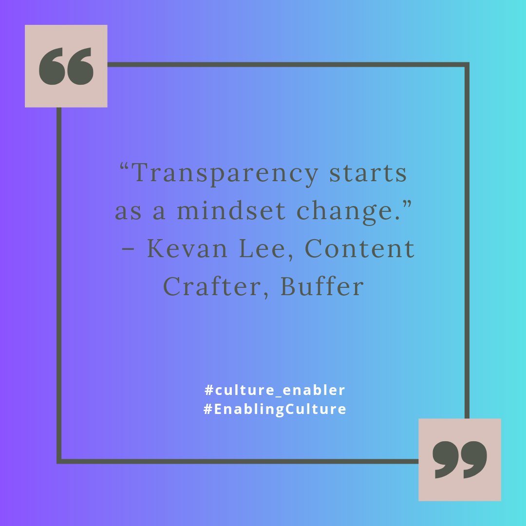 🤔 How do we shift our mindset towards workplace transparency? 

Share your thoughts below! 

#TransparencyMatters #WorkplaceCulture #MindsetShift #workplaceculturematters #workplaceconversations #workplacequestions