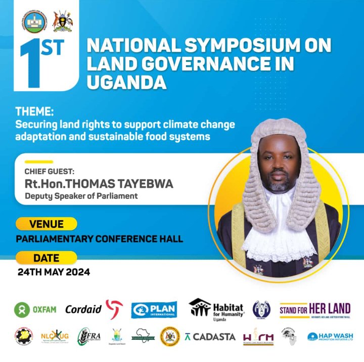 Our member @UplMf with other partners are organizing this very critical discussion. Please save the date to be part of this history making. #1stSymposium #LandGovernance #ClimateChange
