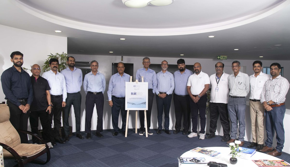 WABAG launches BLUE SEED, an initiative aimed at supporting start-ups in water technology. It was launched by Mr. Gopal Srinivasan, Chairman & MD of TVS Capital Funds, in the presence of Mr. Rajiv Mittal, Chairman & MD, WABAG, Mr. Naveen Unni, and the leadership team of WABAG.