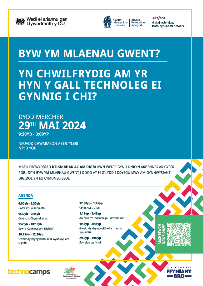 Living in Blaenau Gwent? Don’t miss our FREE Digital Inclusion Conference. Book now outlook.office365.com/owa/calendar/D…

@VisitBGValleys  <a href="/BlaenauGwentCBC/">Blaenau Gwent CBC</a> <a href="/BGBusinessHub/">Blaenau Gwent Business Hub</a> <a href="/BlaenauGwentMP/">Nick Smith MP</a>
#BlaenauGwent <a href="/BG_Libraries/">BG Libraries</a> <a href="/gwentpolice/">Gwent Police</a> <a href="/WG_Education/">Welsh Government Education</a> <a href="/BGYouthService/">Blaenau Gwent Youth Service</a>  <a href="/tredegarwales/">Tredegar, Blaenau Gwent, Wales</a> #Abertillary
