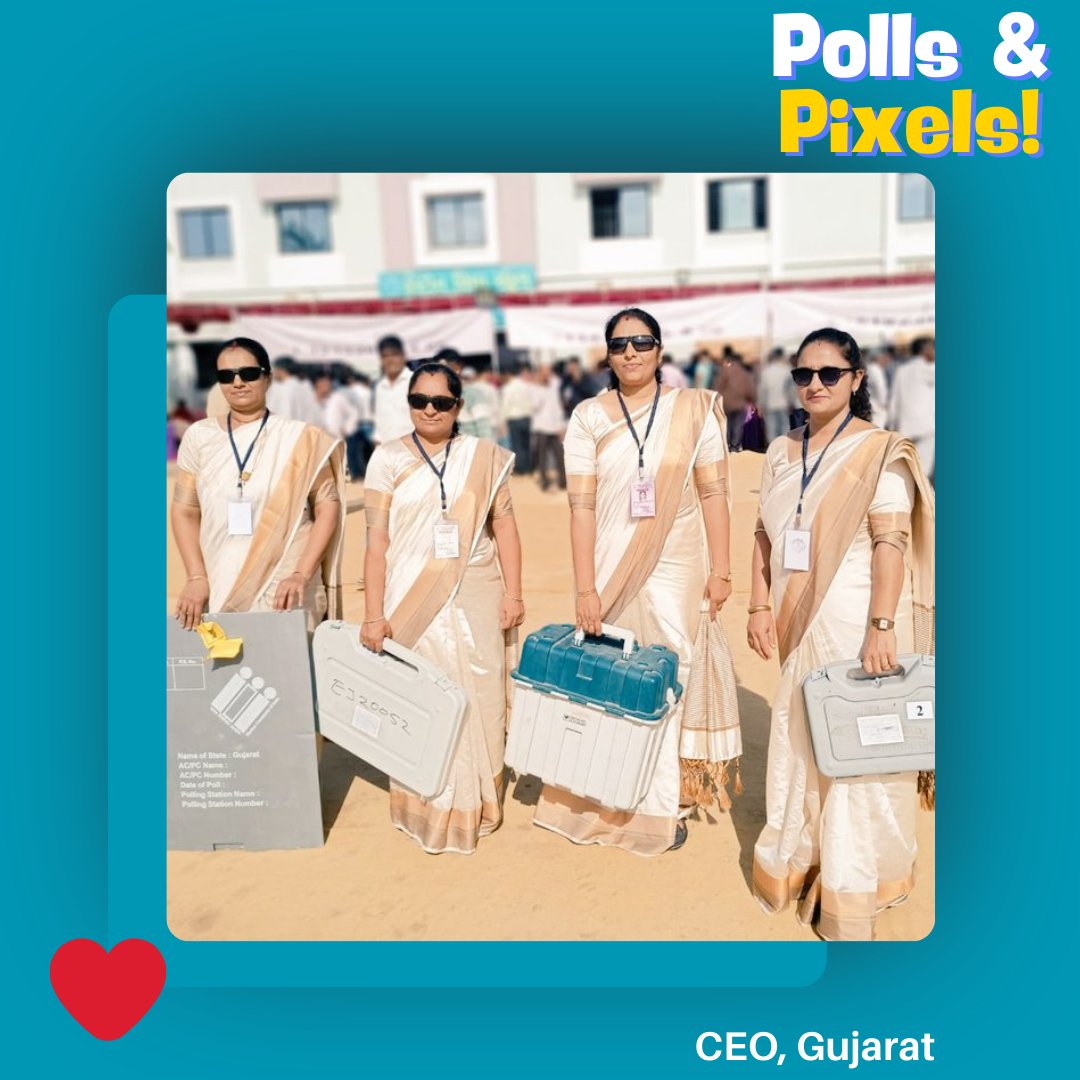 Polls &amp; Pixels

#IVoteforSure #MeraVoteDeshkeliye #ChunavKaParv #DeshKaGarv #LokSabhaElection2024