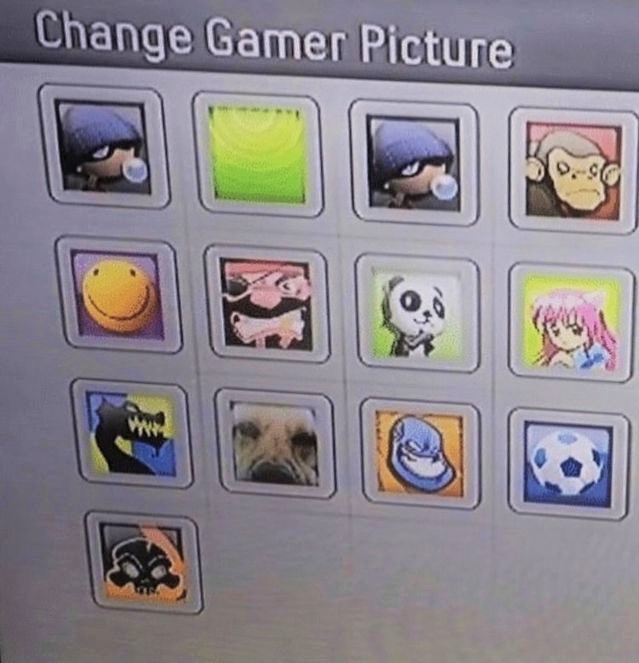 horoscopes and personality types mean nothing, what REALLY matters is this: which xbox pfp did you use?