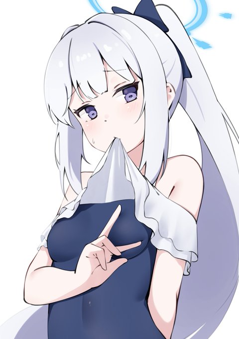 水着のミヤコちゃん落書き 