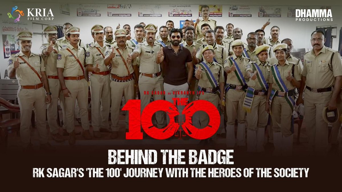 An insightful interaction about #The100Movie & many more coming soon ❤️‍🔥

@OmkarSasidhar @NarangMisha @RameshKarutoori @Pushadapu @KRIAFILMCORP @sjmedialabs @THE100telugu #The100