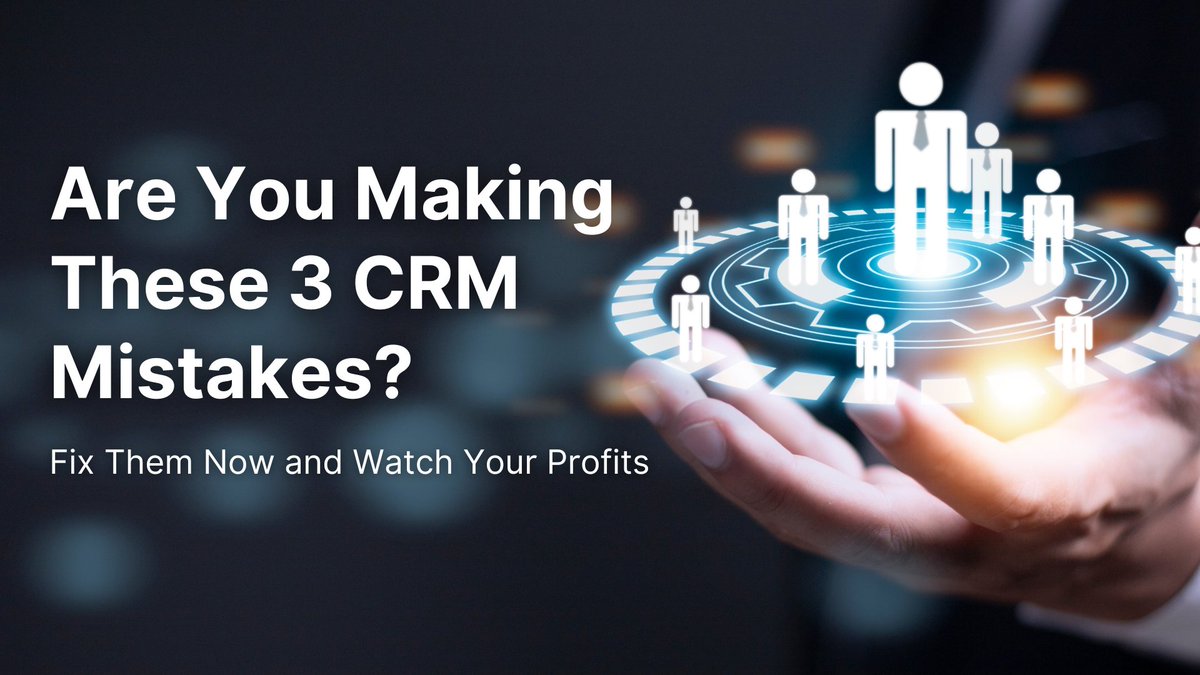 Read Now: linkedin.com/feed/update/ur…
By avoiding these mistakes, you can transform your #CRM into a strategic powerhouse that drives sales, loyalty, and sustainable growth.

#Sales #business #Marketing #CEOInsights
