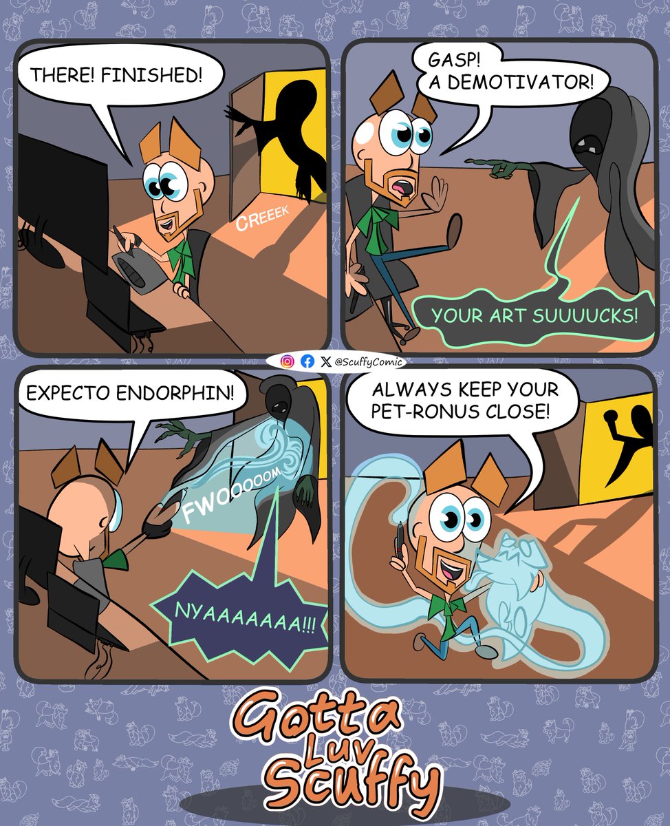#gotta_luv_scuffy EP 23: Petronus
#scuffycomic #wizard #patronus