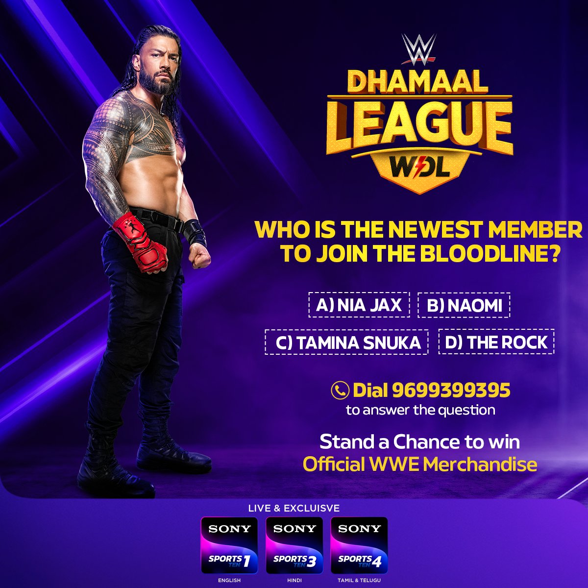 One of the strongest stables in the #WWE 💪🩸

#SonySportsNetwork #WWEIndia #WWEDhamaalLeague