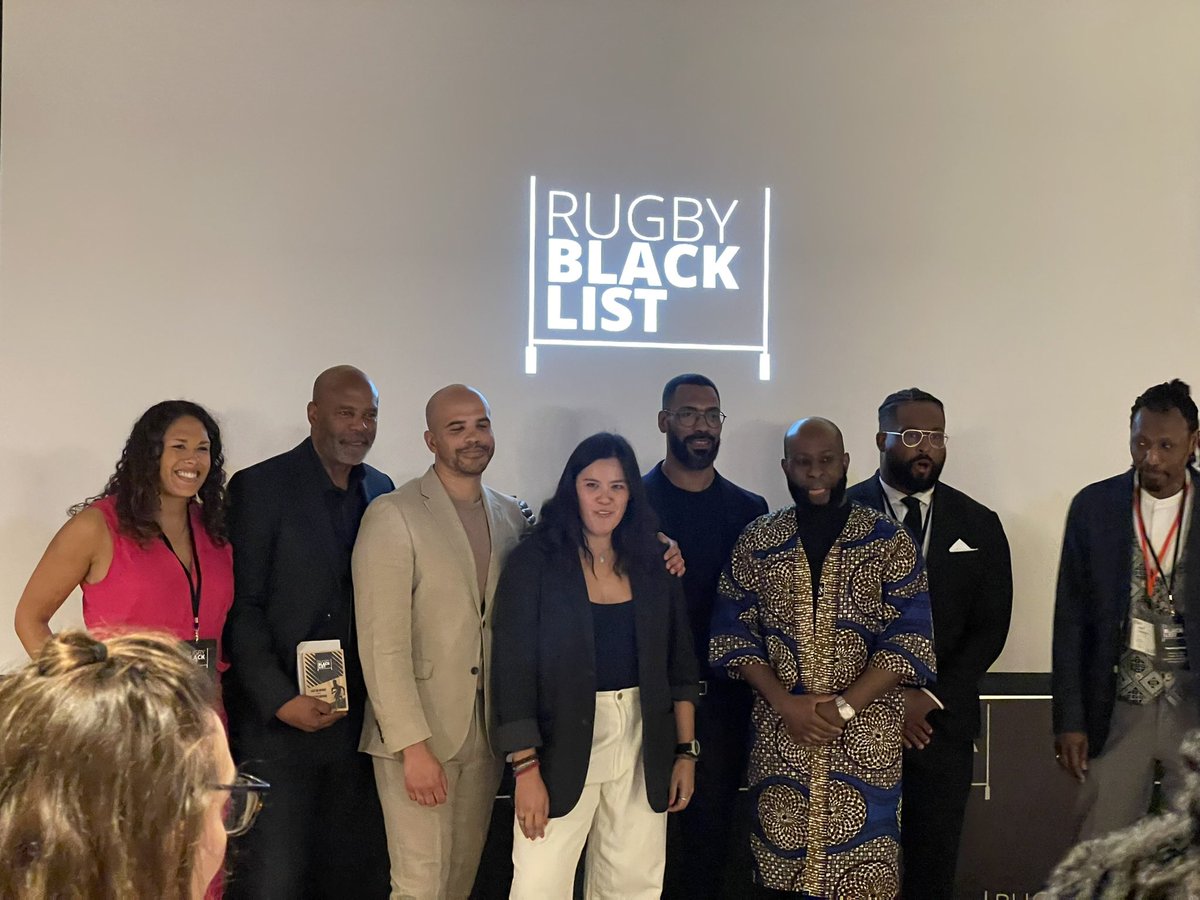 Celebrating people, inspirational stories &amp; all on the same mission, creating better opportunities for the next generation - if you can see it, you can be it! …..#RugbyBlackList
