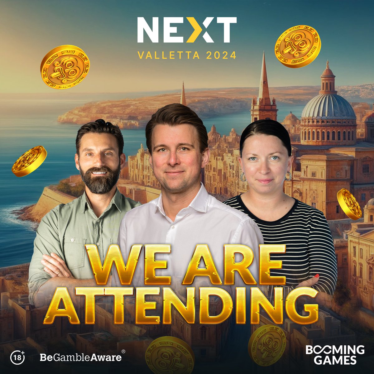 The eagerly anticipated Next Valletta conference is just around the corner, happening next week! Don't forget to visit us at booth B10! Looking forward to seeing you next week! #slotgame #videoslot #casino #games #casinogames #NextioValletta #BusinessOpportunities #Conference