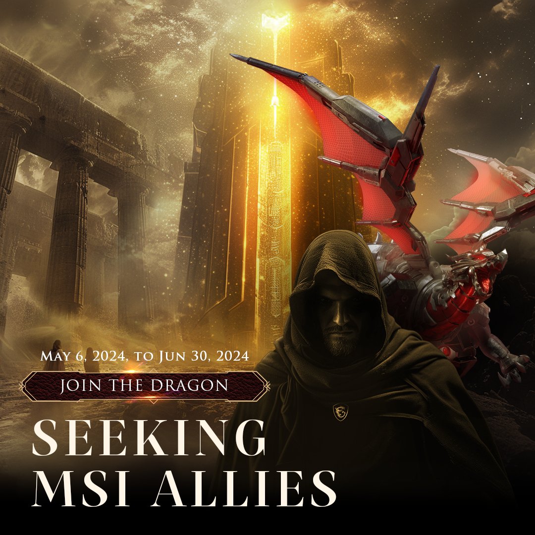 Seeking MSI Allies🎉 We are seeking MSI allies and have awesome activities just waiting for you to join! Dive into some exciting member-exclusive fun now!🤩 Learn more👉 msi.com/Landing/seekin… #MSI #MSIGaming #SeekingMSIAllies