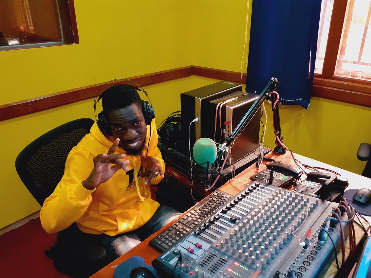 The swaged up Ian is live on the #MorningExpress on @kyakafmradio. Mon-Fri(6-10am) leave a comment below