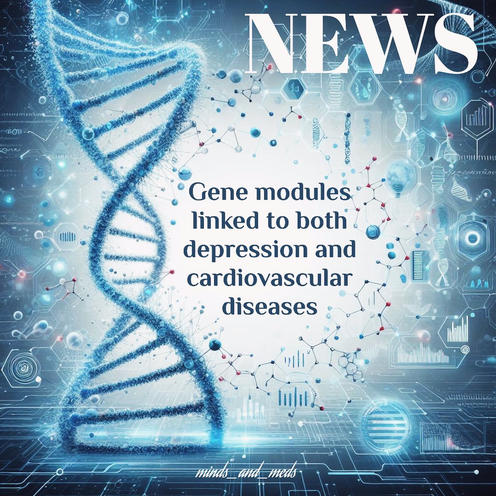 🧬💔 Gene discovery links depression & cardiovascular disease!

🔬 Identifying 256 genes shared between both conditions offers hope for joint treatments. Lifestyle factors aren't the only common thread

🌱 Potential for new biomarkers & therapies! #HealthResearch #MentalHealth ❤️