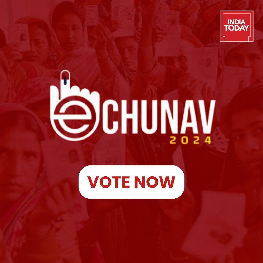 e-Chunav 2024: Vote online before you vote offline 👆 Participate in India Today's online survey e-Chunav that gauges the pulse of voters in the ongoing 2024 Lok Sabha polls.    

Click here to cast your vote now: tinyurl.com/2p88awtd

#LokSabhaElctions2024 #eChunav