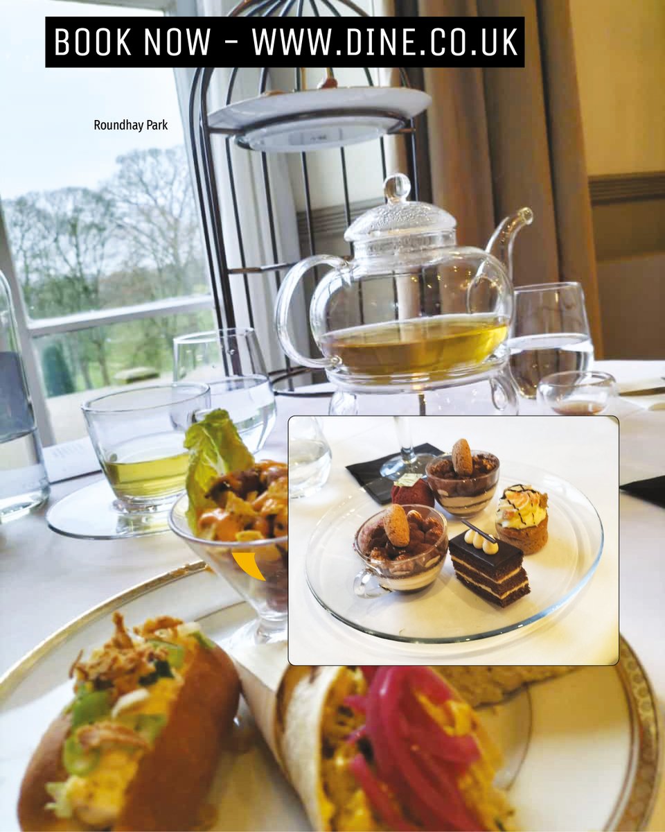 The Mansion Tea Rooms, #RoundhayPark, has opened its doors to welcome visitors for #afternoontea featuring London Tea Exchange brews. Bookings available now: dine.co.uk/venues/the-man… @DineVenues