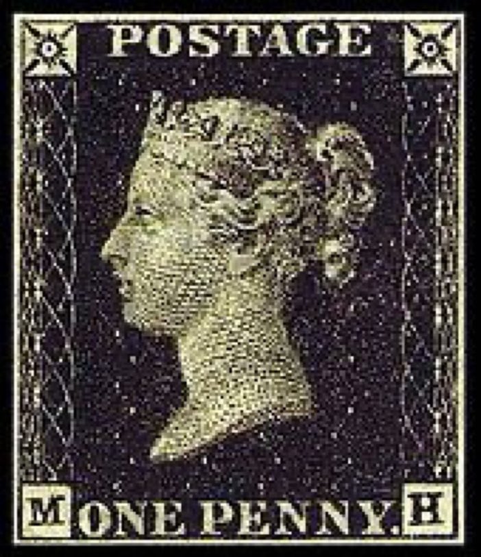 Il y a 184 ans très exactement, le 6 mai 1840, le premier timbre-poste était mis en circulation en Angleterre. « Le One Penny Black », un timbre en noir et blanc, qui représente une vue de profil de la toute jeune reine Victoria. Le 1er timbre français sera émis 9 ans plus tard.