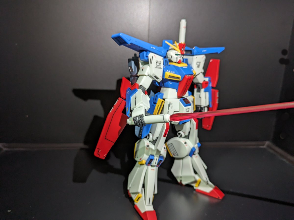 284Dial's tweet photo. こんにちは！ HGUC111_MSZ-010  
ZZガンダム 完成しました！！（PartⅡ）

モビルスーツ形態
RX-78～アレックス～ガンダムMk-Ⅱ～Zガンダムと 
なんとなくエンディングテーマをイメージ（アレックスは居なかったけどねｗ） 

#ガンプラ 
#プラモデル https://t.co/VMApl9jviL