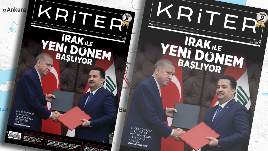 📢 Kriter’in Mayıs Sayısı Çıktı: Irak ile Yeni Dönem Başlıyor 🔎⏩ setav.org/kriterin-mayis… #31Mart #Irak #israil #Gazze #Filistin | @KriterDergi 👥🖋: @hakkiuygur1 @gcinkara @OralToga @hursitdingil @kemalinat @pirferhat @RakipogluMehmet @muratyesiltas @drsuaynilhan @mercanmh…