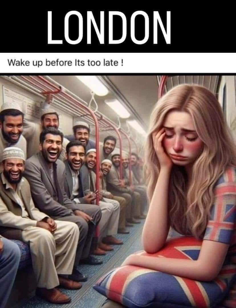 It’s no loner a job of creating photos and meme, if we don’t go to street and we don’t kick them out, Muslims will take us out, they’re fu**ked our country, but we’re creating meme!! #GetKhanOut #SunakOut