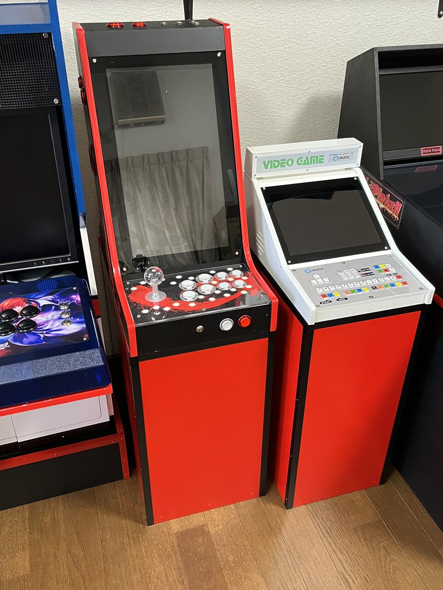この長期休暇GWは、駄菓子屋ゲーセン目指してました。MVSX台自作