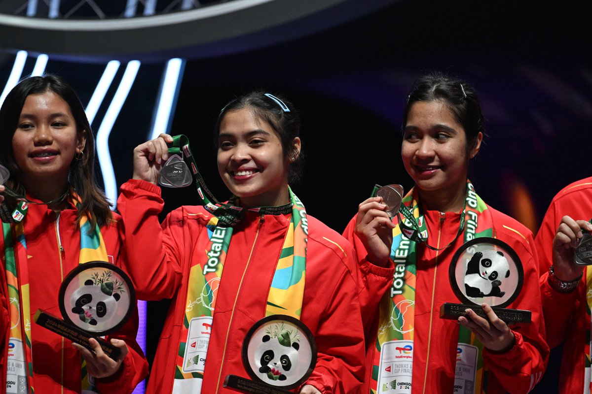 Caption this … ✍️👇

#ThomasUberCupFinals #Chengdu2024