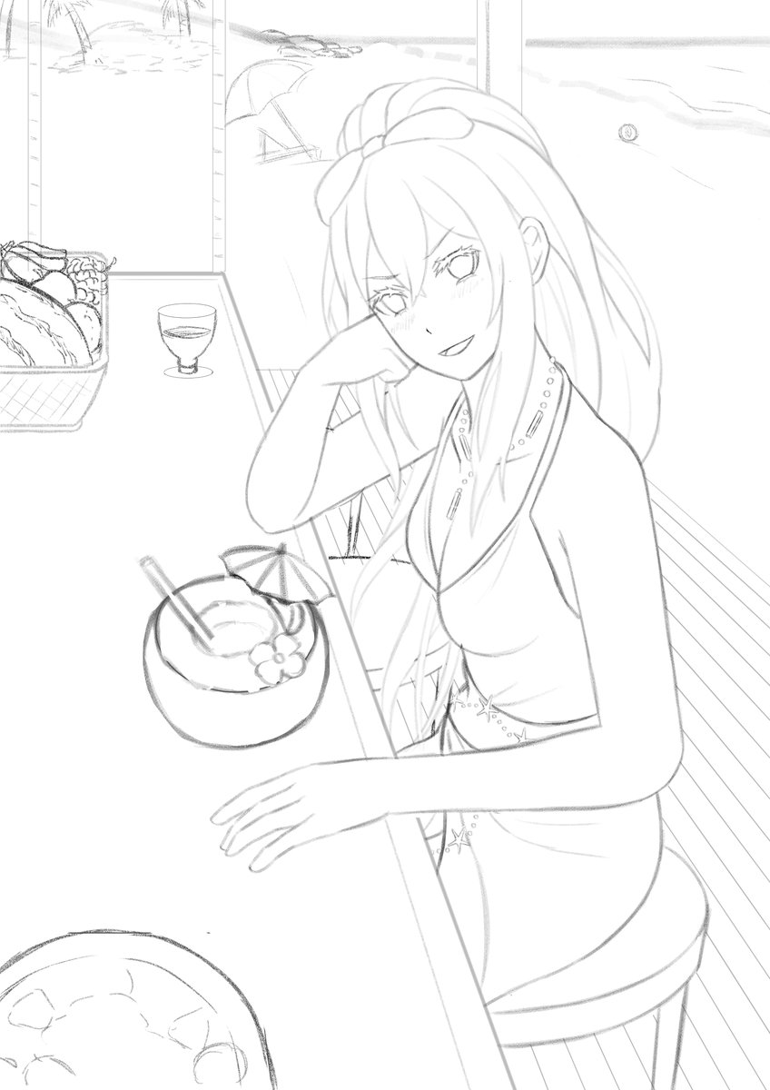 Sketch🌊
#リゼロ 
#エキドナ