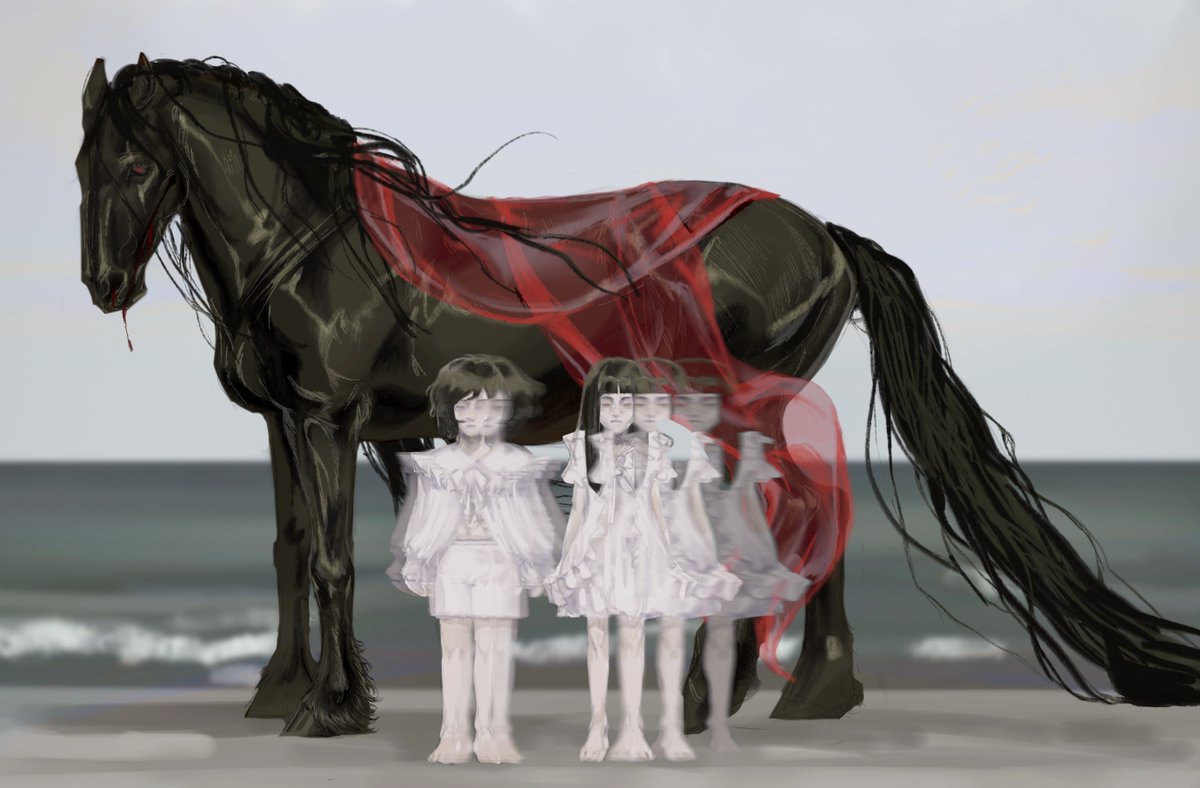 Towa with.. horses??
#slowdamage #スロダメ