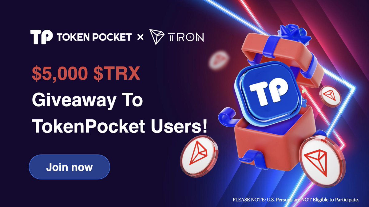 ❤️50,000 $TRX Prize Pool To @TokenPocket_TP users! Dive into 👉rewards.taskon.xyz/campaign/detai… 📍Want to get the answers? 👉 youtube.com/watch?v=DoSn1x… ☀️Download #TokenPocket and create/import your @trondao wallet, get ready to share the prize pool and claim your transfer subsidy