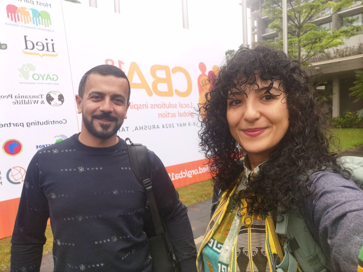 Really excited to be part of #cba18 conference in Arusha, Tanzania with my friend and colleague Taher Falahat from Petra, Jordan. We are looking forward to learning more about locally-led adapatation and to share our skills and knowledge from the #PreservingLegacies project!