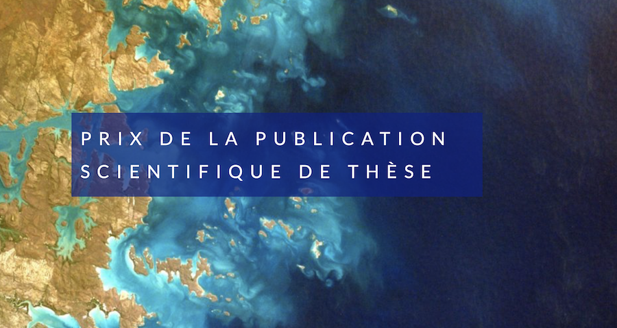 <a href="/FondationMer/">Fondation de la Mer</a> et <a href="/InstitutOcean/">Institut de l'Océan</a> de l'Alliance  <a href="/Sorbonne_Univ_/">Sorbonne Université</a> relancent la troisième édition de leur prix de publication de thèse doté de 2 prix de 5000 euros.
Étudiants de <a href="/Sorbonne_Univ_/">Sorbonne Université</a> <a href="/MNHN_recherche/">Science & recherche au Muséum</a> @utcompiegne, Candidatez sur urlr.me/htmzW