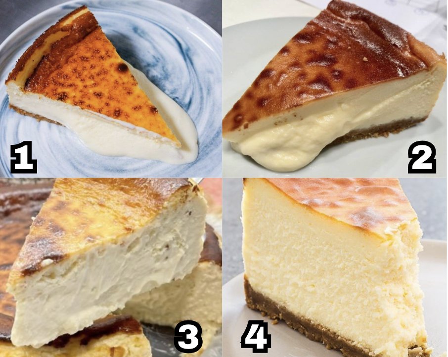 Abro debate:

para vosotros ¿cuál es el punto perfecto de la tarta de queso?
