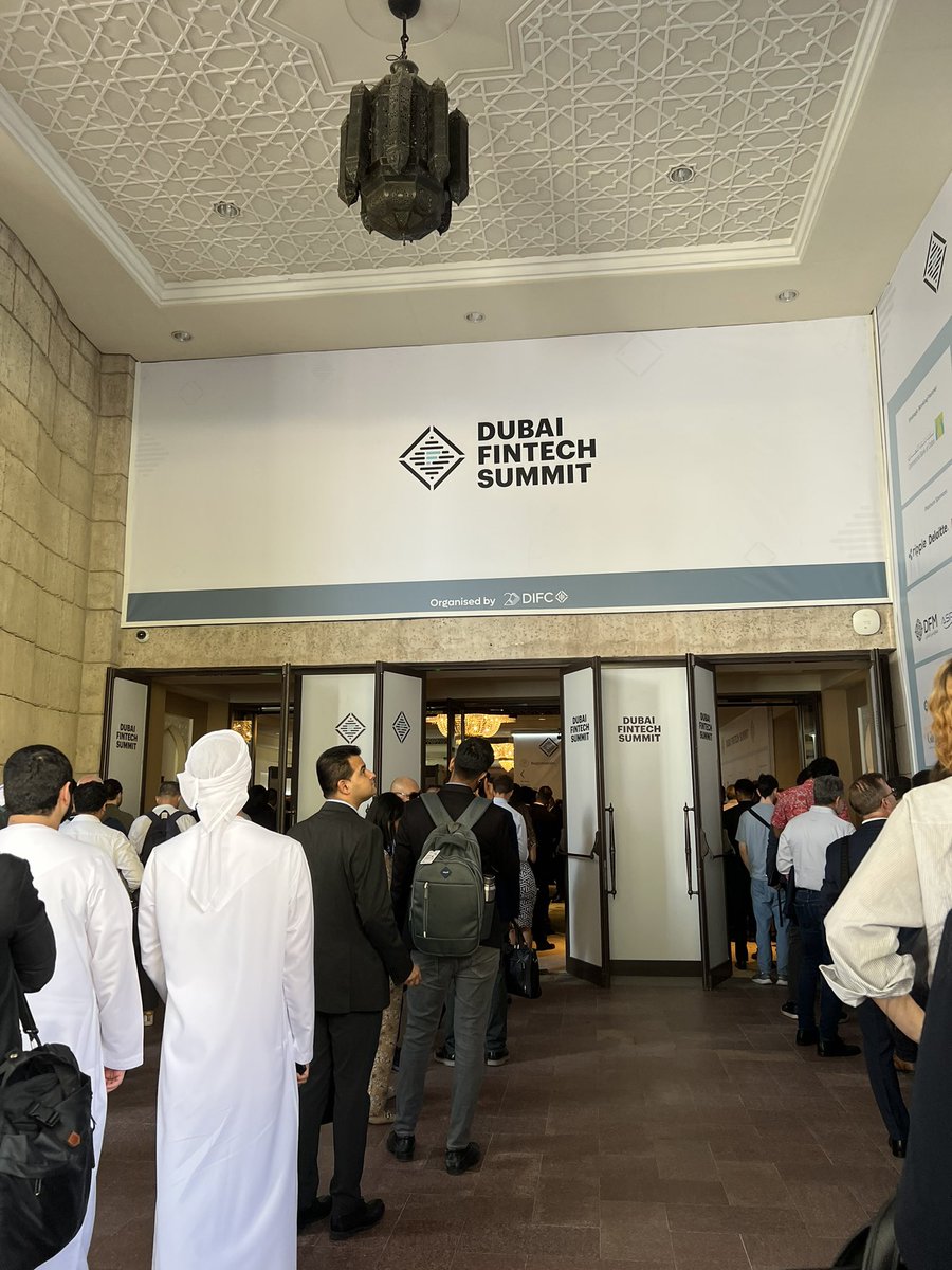 From one event to another! Currently at the #DubaiFintechSummit yet still not over the excitement of previous conferences. The #fintech world is buzzing, & #XDCNetwork is here for it! 

#XDC @EmiratesNBD @CBDUAE @Visa @eAndUAE @WioBank @HKFinTech @FinTechScotland @FintechBelgium