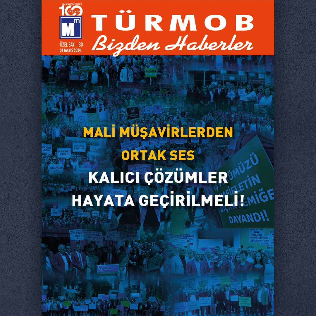TÜRMOB Bizden Haberler Dergisi 30. Özel Sayısı yayınlandı. 👉turmob.info/3JU07cF #türmob