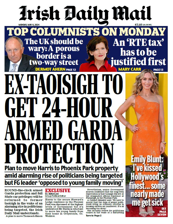 🇮🇪🚨

Ex-Taoisigh are now getting 24-hour armed Gardaí protection 

There hasn't been one hair harmed on any politicians head in Ireland 

Meanwhile because of the Irish government's open-borders policy

An Iraqi decapitated two gay men in Sligo

Ashling Murphy was murdered by a…