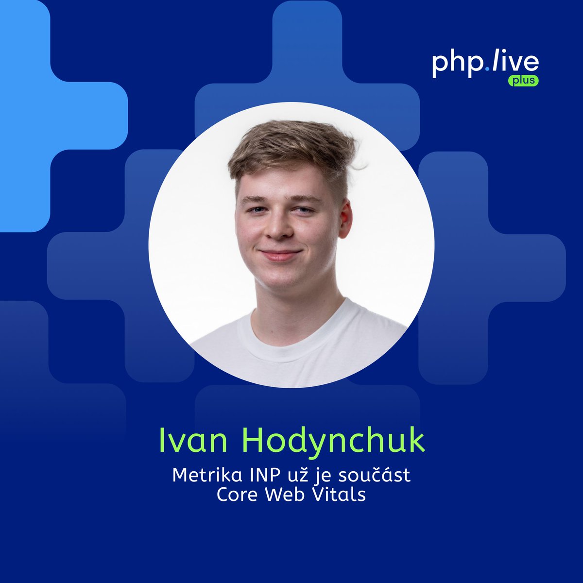 #medailonek Co pod sebou skrývá metrika INP? 🤔
👉 Od března 2024 Google zavedl metriku INP do Core Web Vitals. Co pod sebou metrika skrývá, jak ji Google měří a jak je možné ji optimalizovat, zjistíte v přednášce Ivana Hodynchuka. 💬