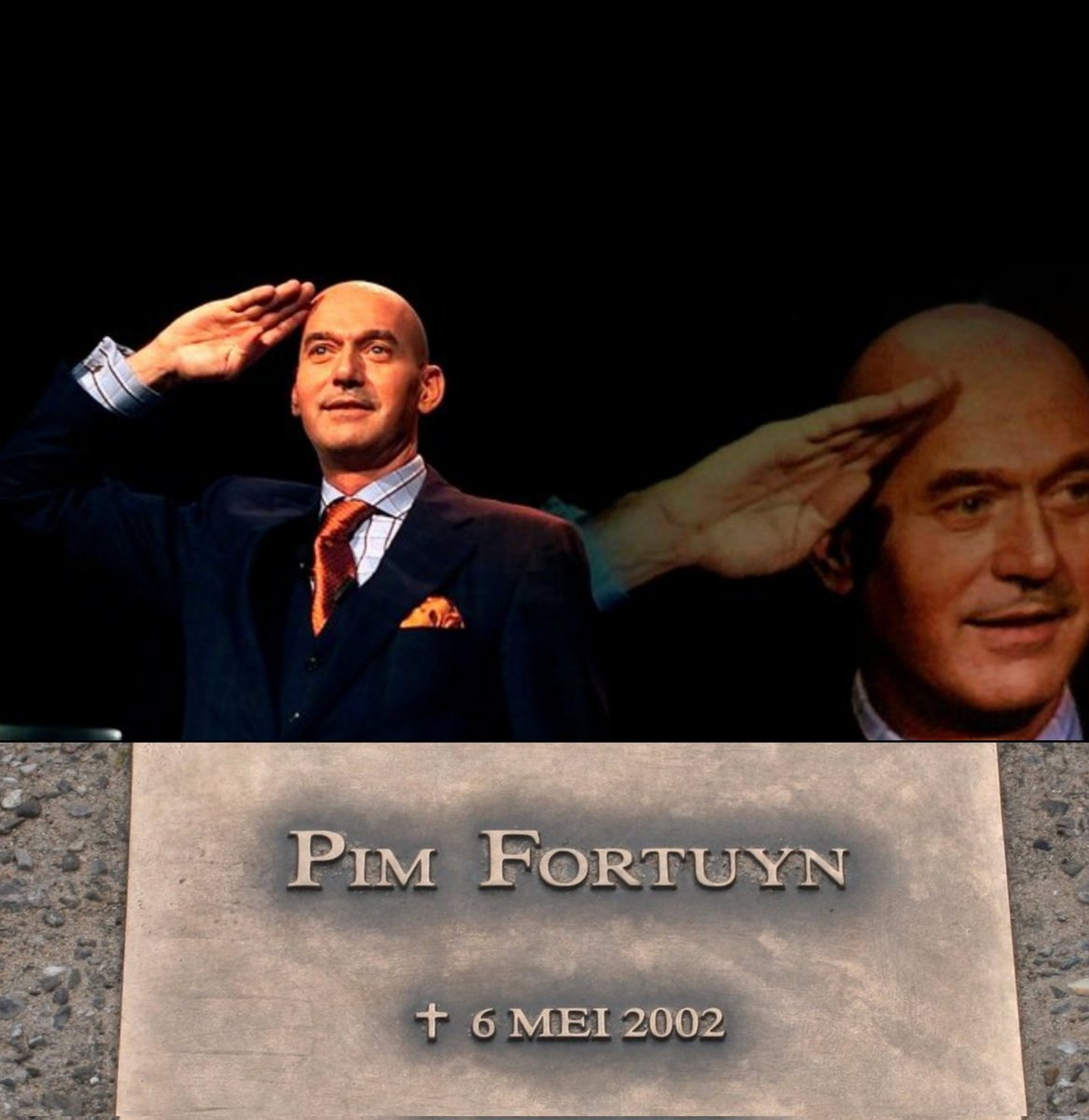 Vandaag denken we aan #Pim_Fortuyn die Nederland in 2002 wakker heeft geschud, een grote verkiezingswinst boekte bij de gemeenteraads verkiezingen, werd gedemoniseerd door Linkse politici en media en DAARDOOR uiteindelijk werd vermoord door een verknipt XR achtig type. #Fortuyn