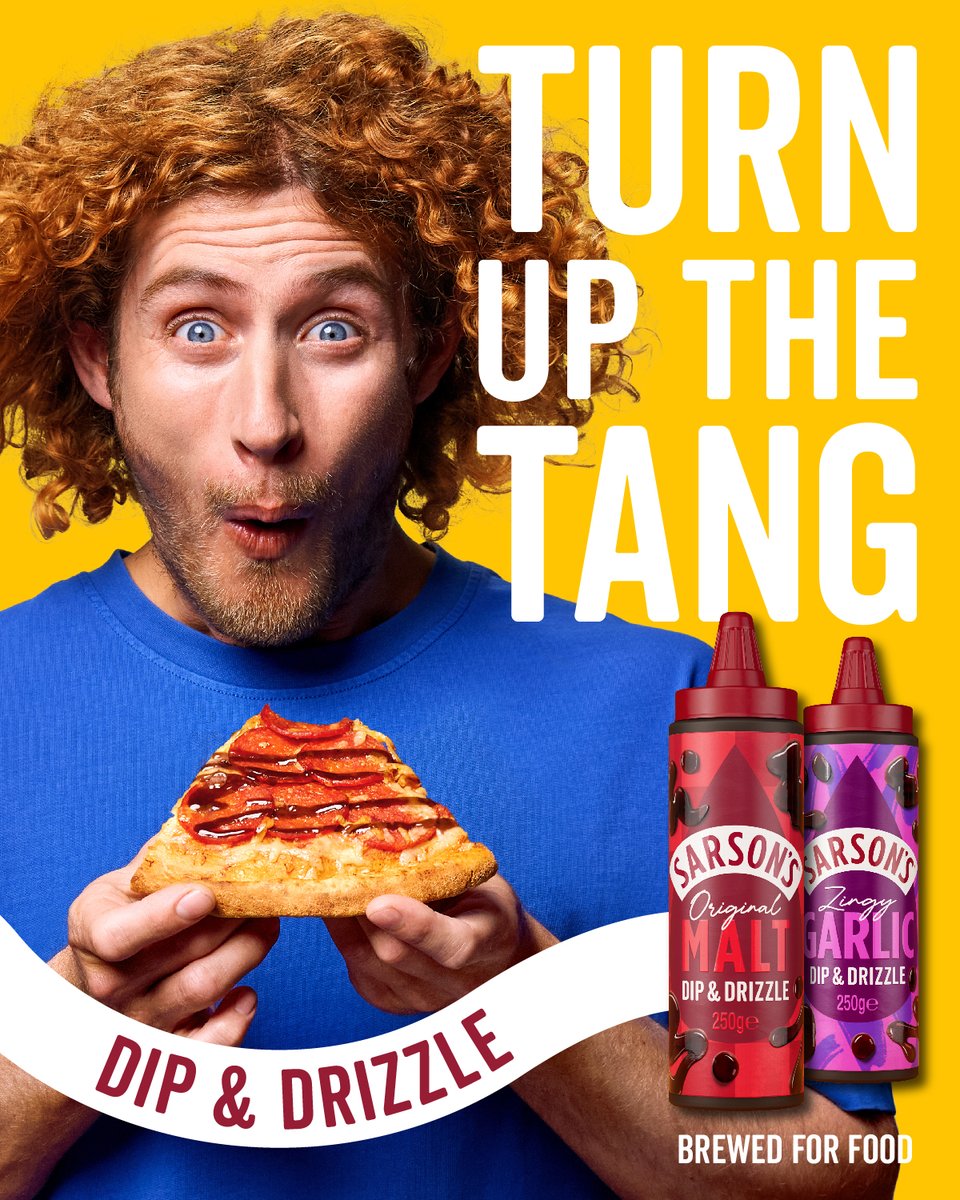 Turn Up The Tang in every meal with Sarson's Dip & Drizzle. What will you be adding our new Vinegar sauce to? #Sarsons #SarsonsDipAndDrizzle #TurnUpTheTang #DipAndDrizzle #VinegarSauce #SarsonsVinegar