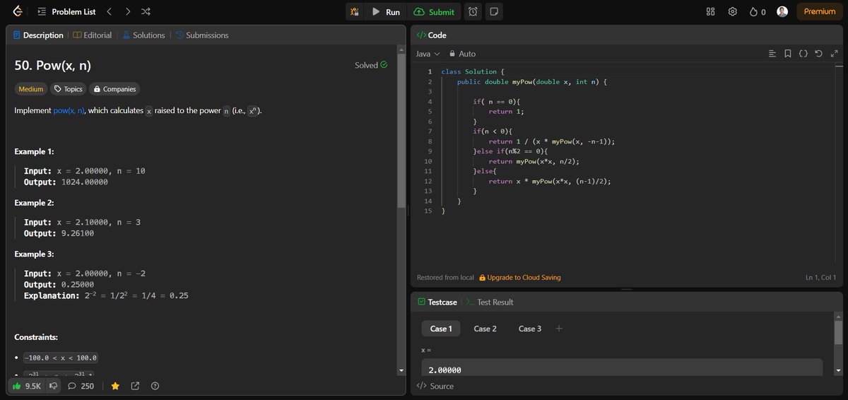 Day 53 of #100DaysOfCode 🚀: Crushed 3 DSA questions today! 🧠 Also, soaked up some wisdom from Kunal Kushwaha's awesome LinkedList lecture. Learning never stops! 💻  #DSA  #100daysofcodechallenge #java #dsawithkunal