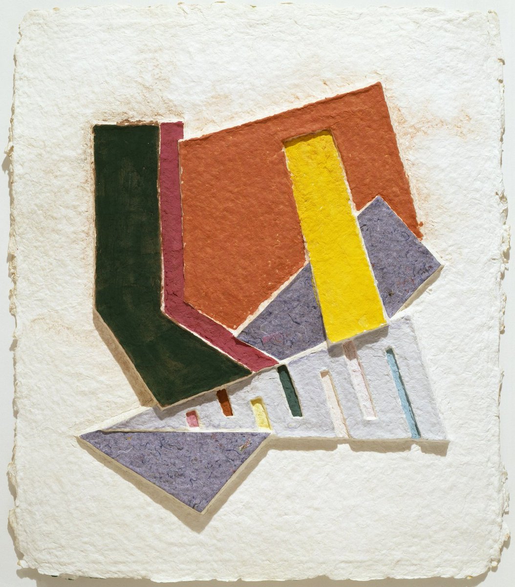 Frank Stella, Kozangrodek II (from the Paper Relief Project), 1975