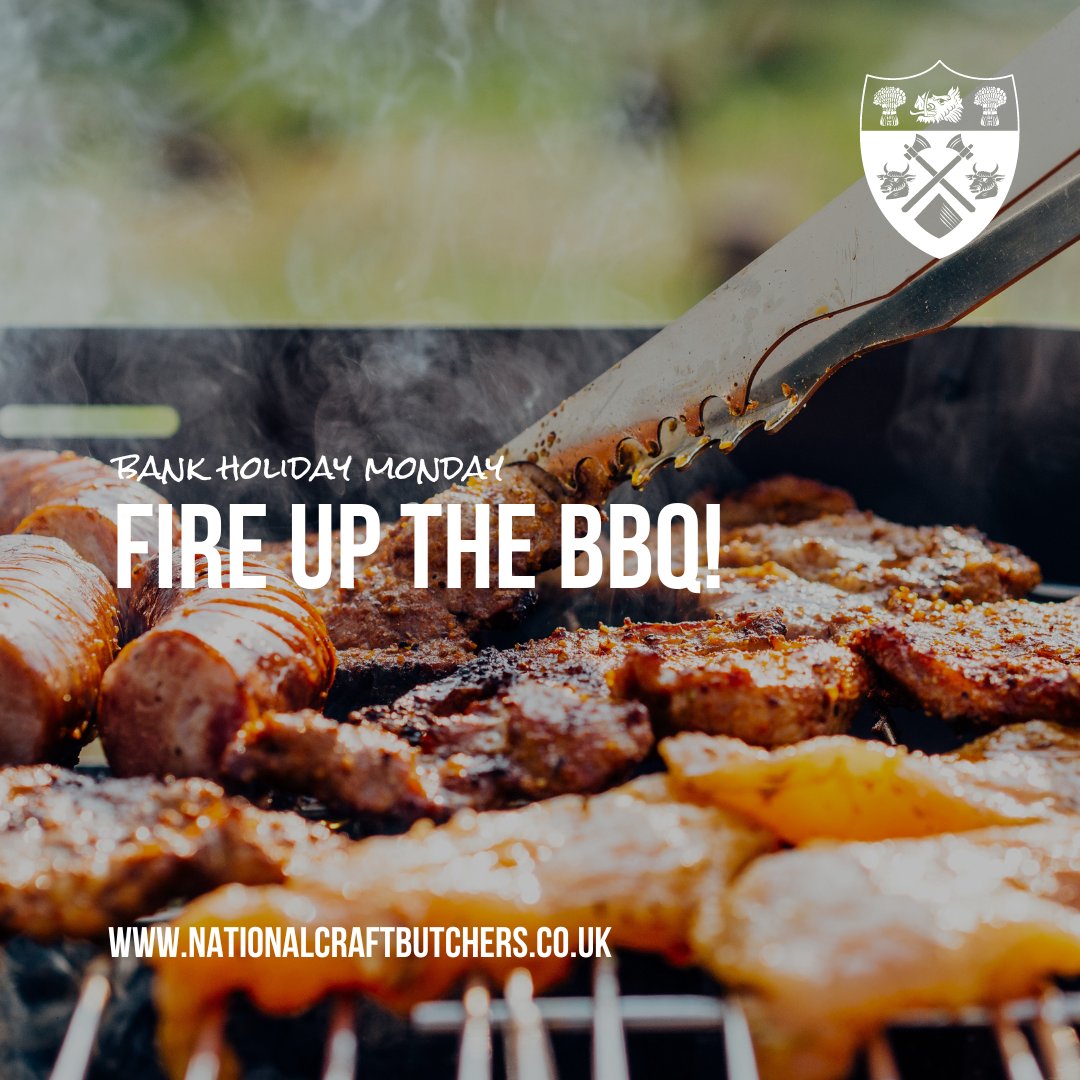 It’s a bank holiday! Let’s fire up the BBQ – rain or shine. 👉 Find your local craft butcher: ow.ly/NfEK50RefWS #NationalCraftButchers #NCB #CraftButchers #Butchers #ButchersLife #TraditionalButcher #LocalButcher #May #BankHoliday #MayBankHoliday #ShopLocal #MayDay