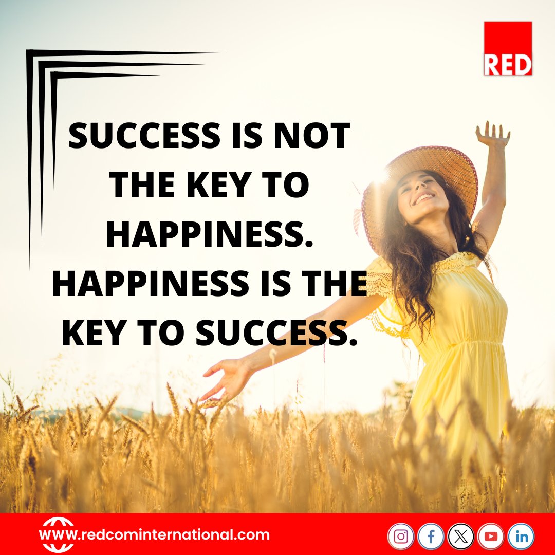 'Embrace what you love, and success will follow. 💫 Albert Schweitzer reminds us that happiness is the true path to success. Find joy in what you do, and watch your dreams come to life! ✨ #Motivation #REDComInternational #Export #Import #ImportExport'
wix.to/MwfWKVU